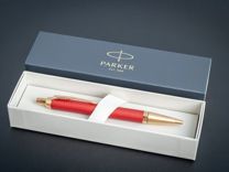 Шариковая ручка Parker IM Premium K318 Red GT, сте