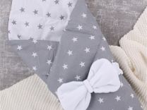 Конверт-одеяло на выписку для новорожденных