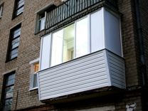 Остекление балконов/Алюминиевые перегородки
