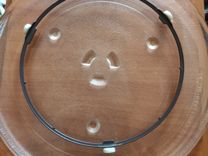 Тарелка с кольцом вращения для микроволновки