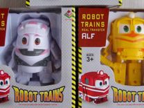 Роботы поезда новые игрушки