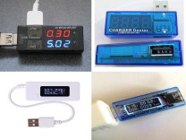Цифровой USB тестер напряжения и тока