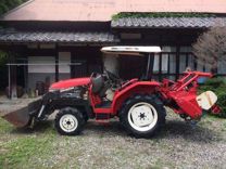 Японский трактор Yanmar AF 22 кун, фреза