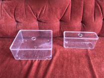 Пластиковая коробка с крышкой Икея