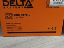Аккумулятор delta DTM 1275