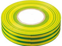 Изолента пвх 19мм желто-зеленая (10м)