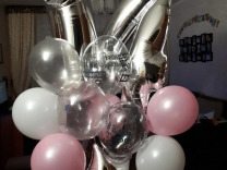 Воздушные шары с гелием, оформление воздушными шар