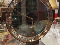 Настольные часы в стекле. 60- е годы