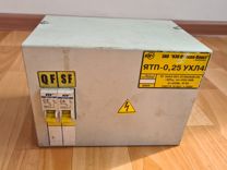 Ящик с понижающим трансформатором ятп-0,25