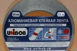 Алюминиевая клейкая лента Unibob 50мм Х 25м
