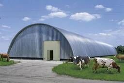Hangars from stainless steel and ferrous metal