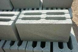 Wall slag concrete block