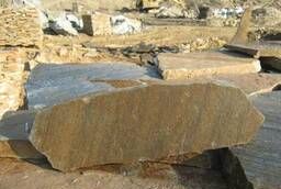 Камень плитняк Златолит толщина 4-5 см