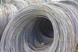 Wire rod stainless AISI 321 d.5, 5 mm (analogue 12X18H10T)!