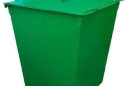 Container 2mm with a lid for collection garbage 0, 75m3