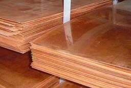 Copper sheet 10 * 600 * 1500 mm