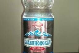 Минеральная вода славяновская