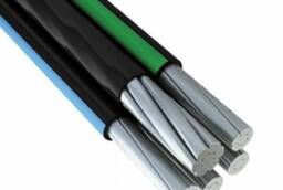 Self-supporting insulated wires (SIP)