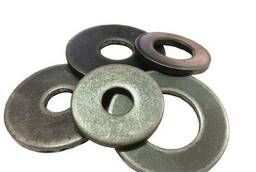 Flat washers not covered