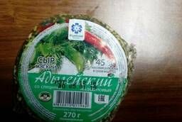 Soft cheese Adygei Malachite 45% mzhd