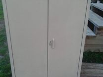 Уличный шкаф на 2 баллона серый