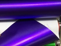 Пленка матовый хром фиолетовый шлифованный металл