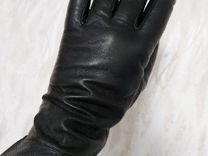 Новые кожаные перчатки женские