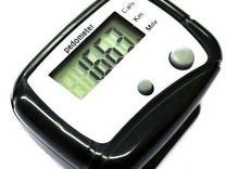 Шагомер mini цифровой +счетчик калорий