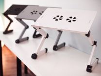 Алюминиевый столик с охлаждением для ноутбука