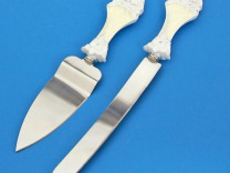Новый Нож и лопатка для свадебного торта