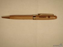 Ручка сувенир из Монако деревянная