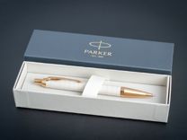 Шариковая ручка Parker IM Premium K318 Pearl GT, с