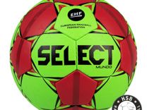 Мяч гандбольный mundo №3, зел/крас/чер, Select