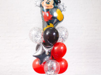 Гелиевый воздушный шар фигура Микки Маус мультфиль