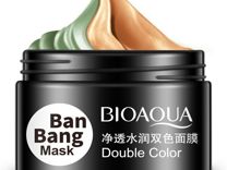Маска для лица bioaqua очищающая, увлажняющая глин