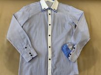 Рубашка Pinetti (белая с синию полоску)