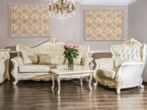 Мягкая мебель Джоконда крем раскладной диван+кресл