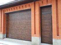 Секционные гаражные ворота Alutech 3350x2150 мм