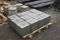 Блок бетонный фундаментный для дачи (ФБС, ФБП, УДБ. ЦКC)