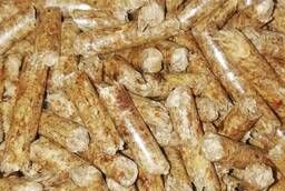 Wood pellets (pellets) 6 mm.