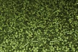 Granulated alfalfa
