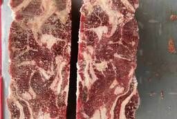 Block beef meat, fat (side, backbone), pork