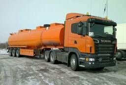 Transportation of chemistry by tankers across Russia dangerous and non-hazardous