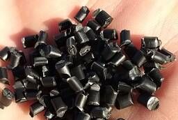 Polypropylene PP impact resistant black molded. Primary quality