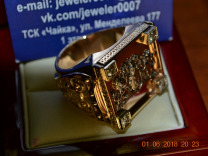Мужские кольца и печатки из золота 585