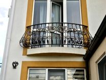 Балконное ограждение кованое. Французский балкон