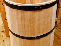 Кадка деревянная Кедр 100 л (Бочка под воду)
