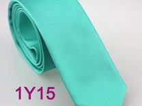 Мятные узкие галстуки-селедки оптом от 5 шт