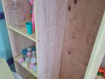 Шкаф деревянный детский