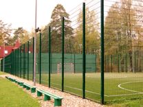 3D Забор сетка 3Д ограждение спортивных площадок